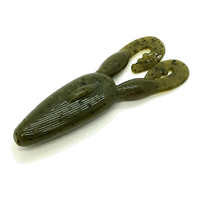 Bunker Baits Scuba Frog - Green Pumpkin
