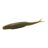 Bunker Baits Serpent Shad Jr. - Green Pumpkin