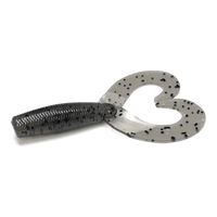 Bunker Baits Shammer Twin - Smoke S&P