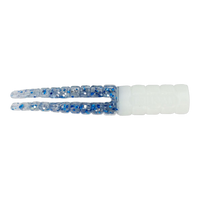 Leland's Crappie Magnet - White Blue Silver Flash