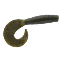Dry Creek Single Tail Money Grubber - Green Pumpkin Pepper 5"