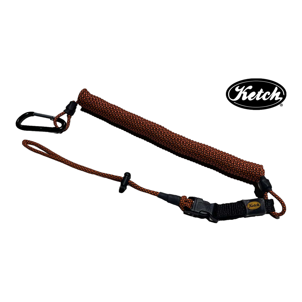 Ketch Rod Tether - Orange / Black
