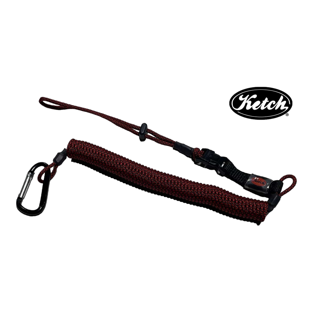 Ketch Rod Tether - Red / Black