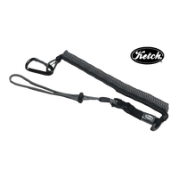 Ketch Rod Tether - Silver / Black