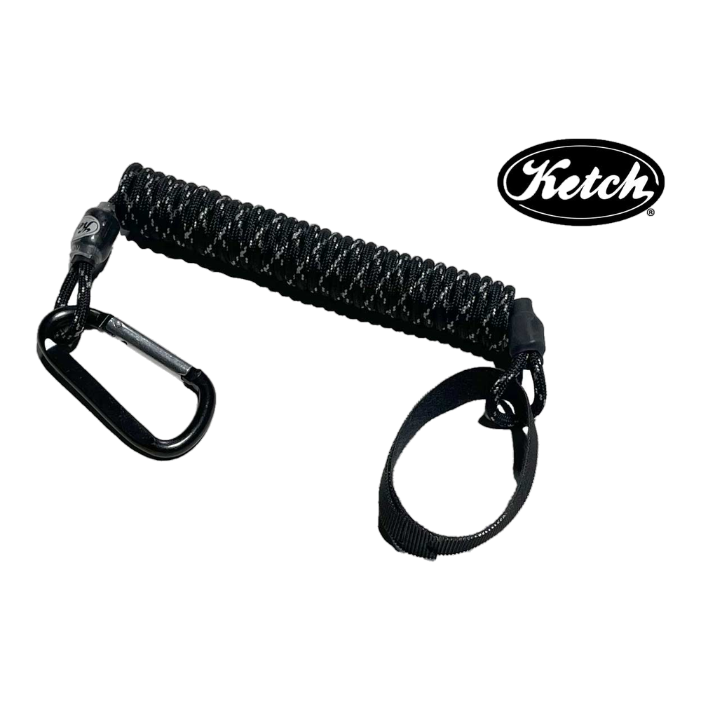 Ketch Utility Tether - Black / Silver