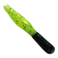 Southern Pro Lil Hustler 1.5 Tube - Black Chartreuse Green