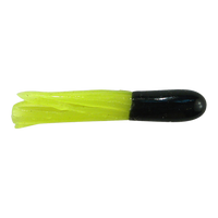 Southern Pro Lil Hustler 1.5 Tube - Black Chartreuse Sparkle