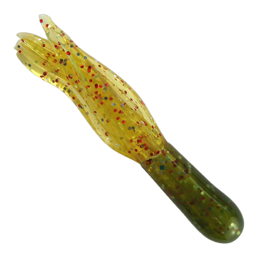Southern Pro Lil Hustler 1.5 Tube - Chartreuse Firecracker