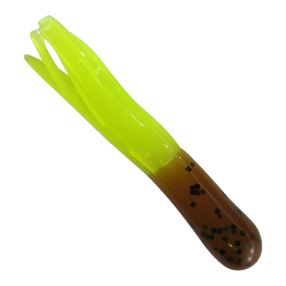 Southern Pro Lil Hustler 1.5 Tube - Pumpkin Pepper Chartreuse