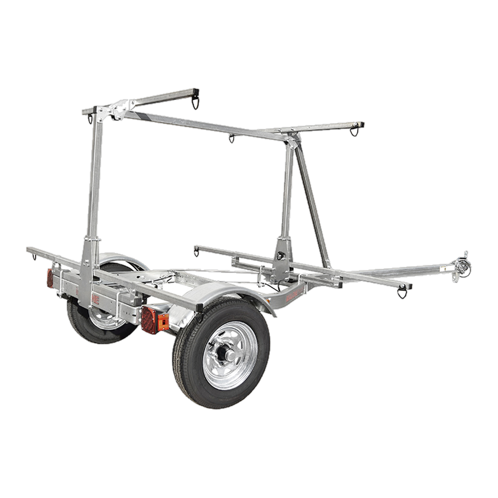 Malone MicroSport Low Bed Trailer w/2nd Tier