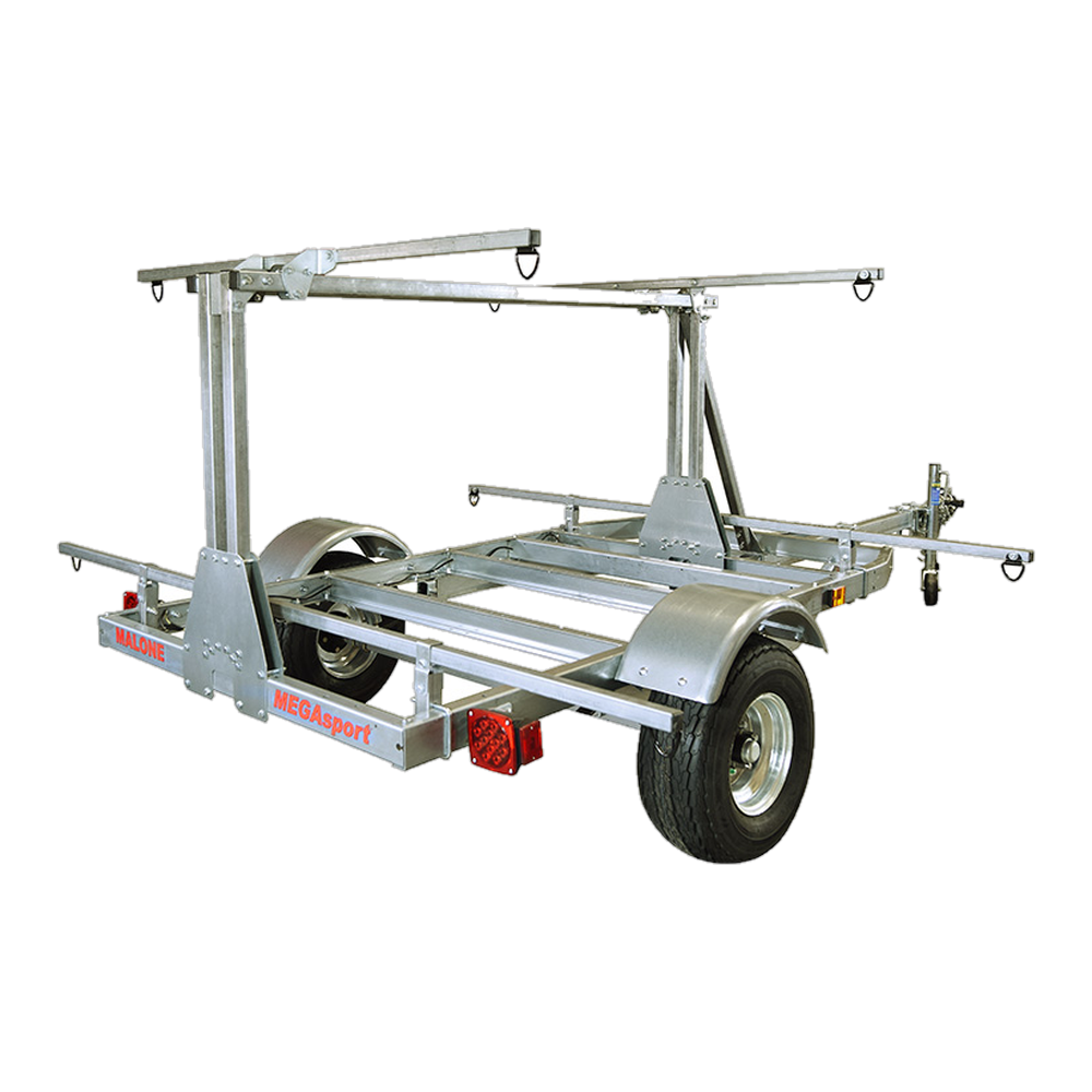 Malone MegaSport Low Bed Trailer w/2nd Tier