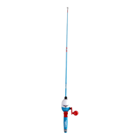 Cartoon Kids Spincast Combos - Marvel Captain America Beginner Combo