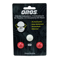 Oros Indicator 3pk - Red-White