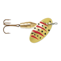 Panther Martin Classic Regular Spinner Lure - Gold/Black/Red Deluxe