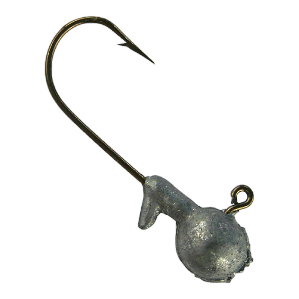 ROUND HEAD JIG HEAD - Unpainted