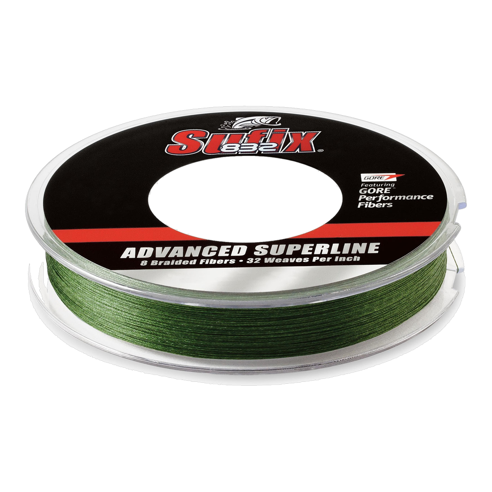 Sufix 832 Braided Line Lo-Vis Green