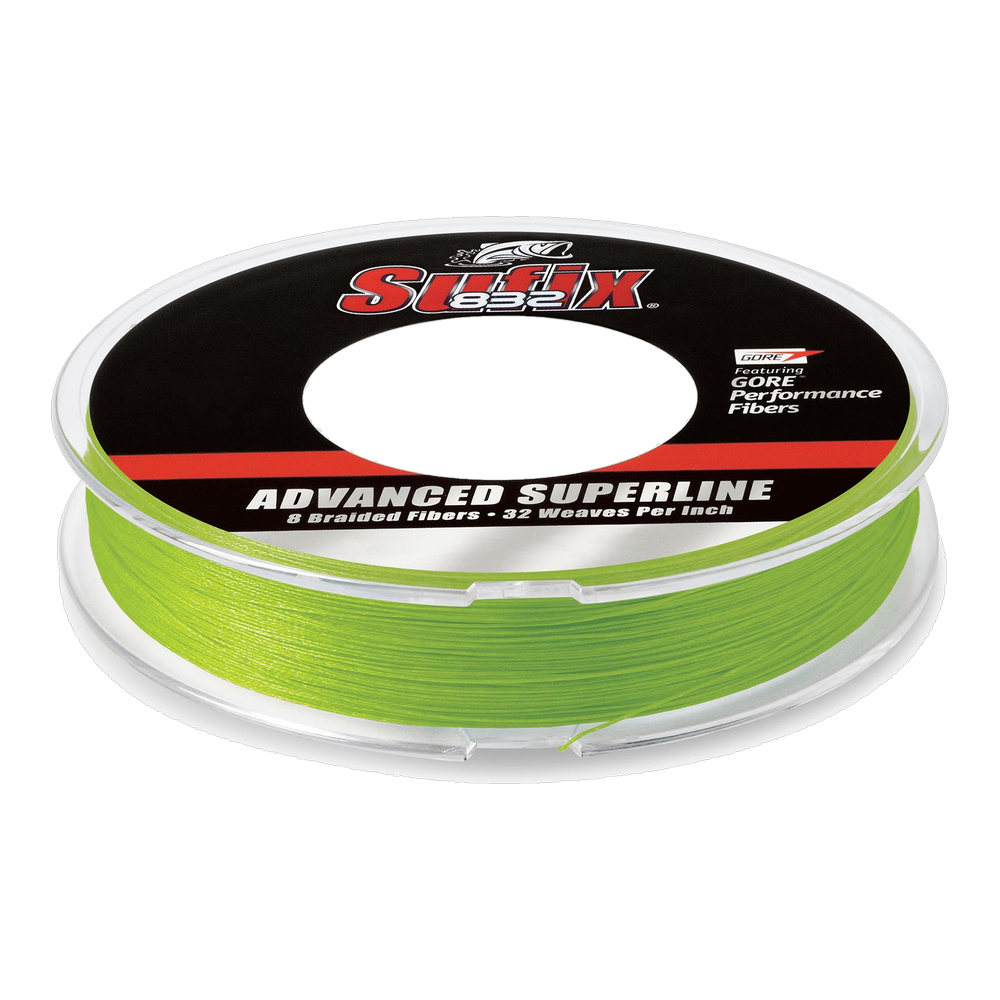 Sufix 832 Braided Line Neon Lime