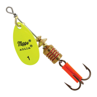 Mepps Aglia Spinner - Hot Chartreuse