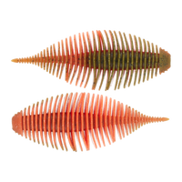 Geecrack Bellows Gill - Green Pumpkin Bite Orange