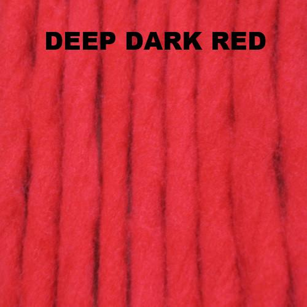 Glo Bugs Yarn - Deep Dark Red