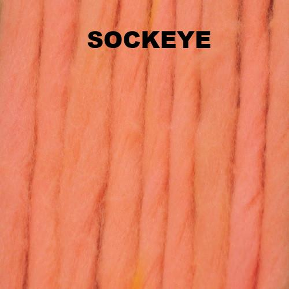 Glo Bugs Yarn - Sockeye