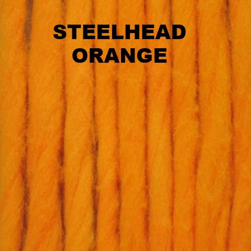 Glo Bugs Yarn - Steelhead Orange