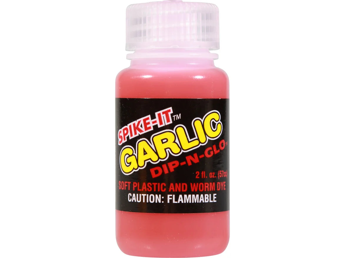 Spike It Dip-N-Glo Soft Plastic Dye Garlic