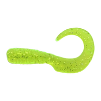 Jerrys Lures Assault Grub - Chartreuse MF