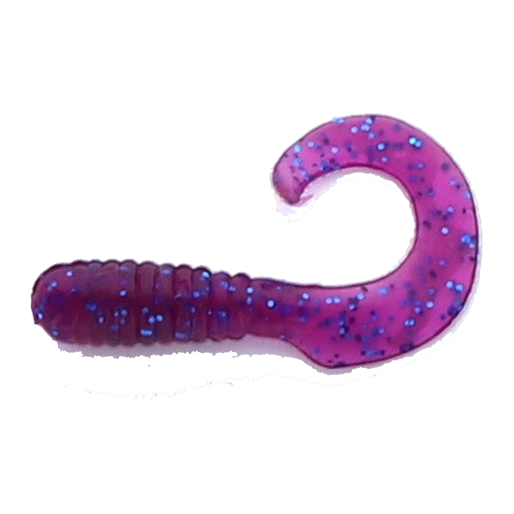 Jerrys Lures Assault Grub - Electric Grape