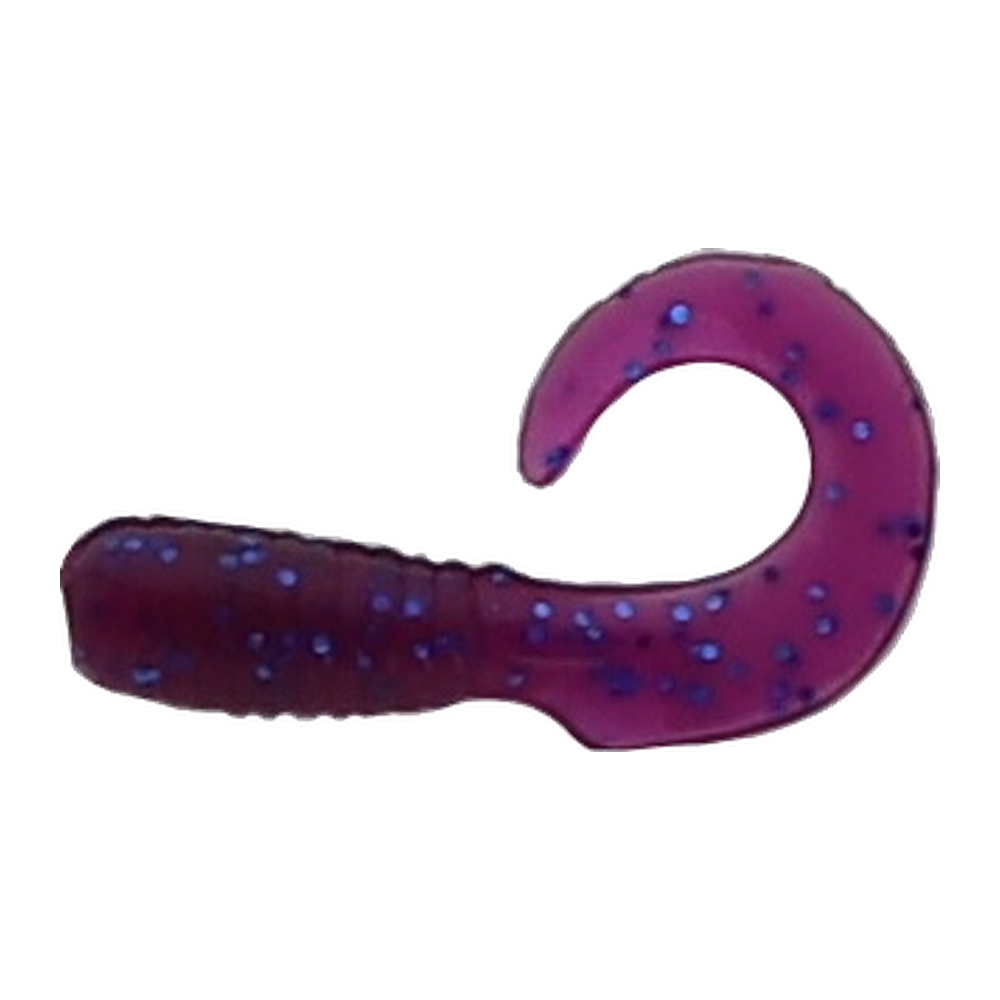 Jerrys Lures Assault Grub - Electric Grape