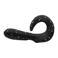 Jerrys Lures Assault Grub - Midnight, Gold Mf