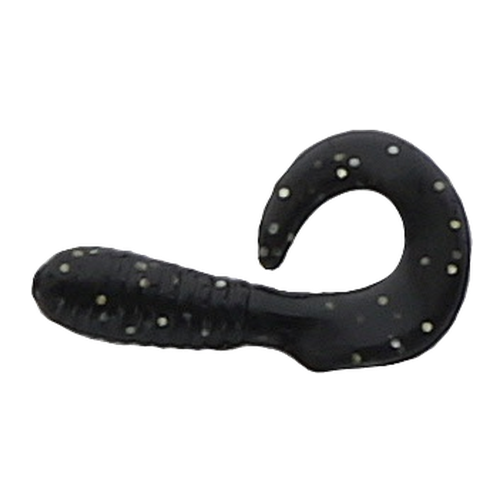 Jerrys Lures Assault Grub - Midnight, Gold Mf