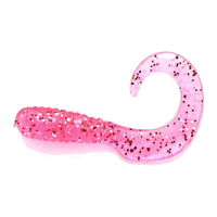 Jerrys Lures Assault Grub - Pink Sparkle