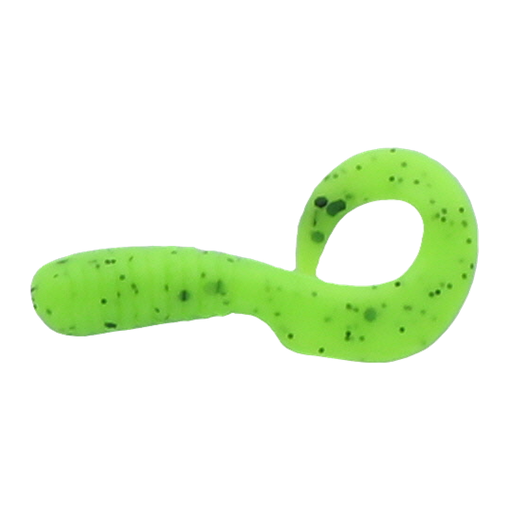 Jerrys Lures Assault Grub - Speckled Slime