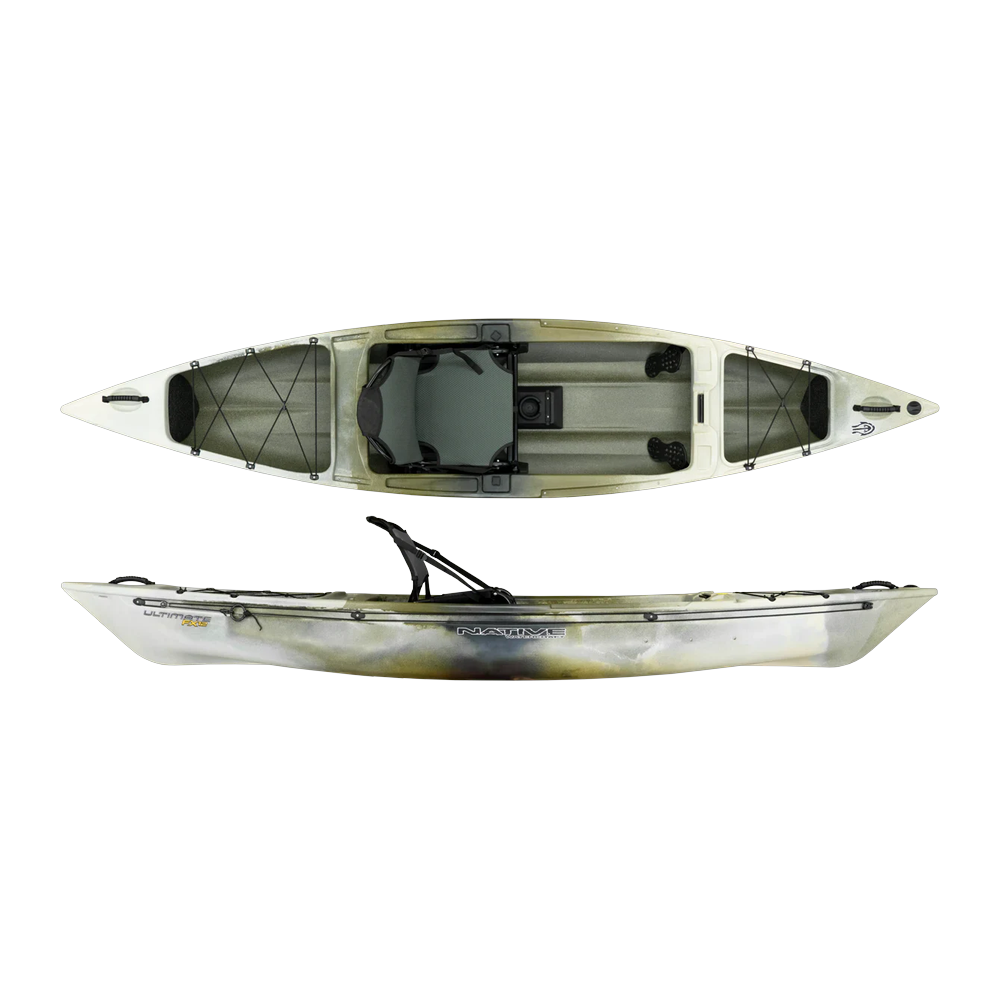 Native Watercraft Ultimate FX 12 Fishing Kayak - Hidden Oak