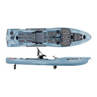 Bonafide XTR140P Fishing Kayak - Steel