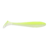 Keitech Swing Impact FAT Swimbait - Chartreuse Back Pearl