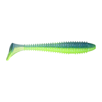 Keitech Swing Impact FAT Swimbait - Electric Blue Chartreuse