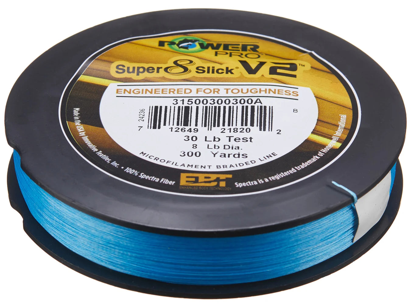Power Pro Super 8 Slick V2 Braided Line Marine Blue