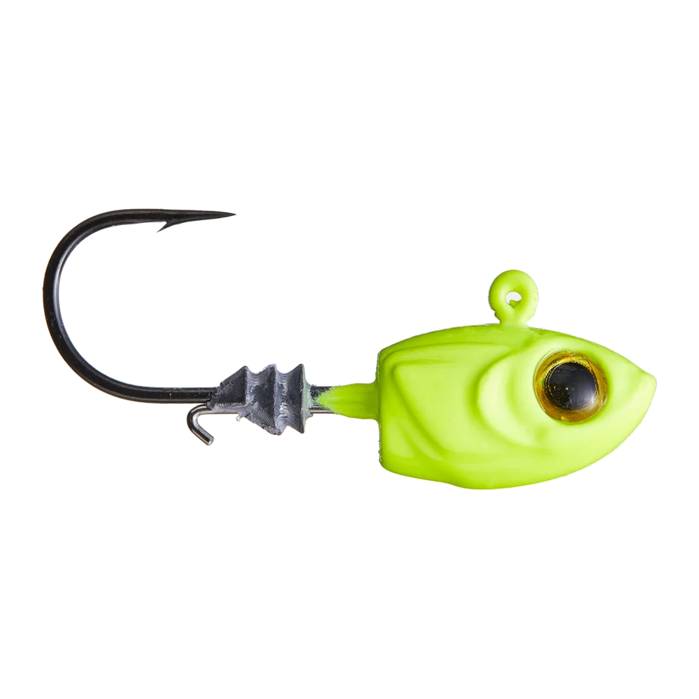 Z-Man Micro Shad Headz - Chartreuse