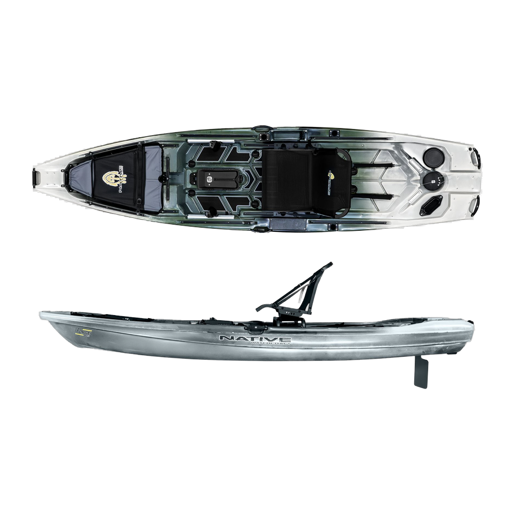 Native Watercraft Forge 12 Fishing Kayak - Hidden Oak