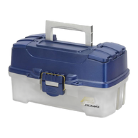 Plano Molded Tackle Storage - Two-Tray Tackle Box Blue/Sandstone