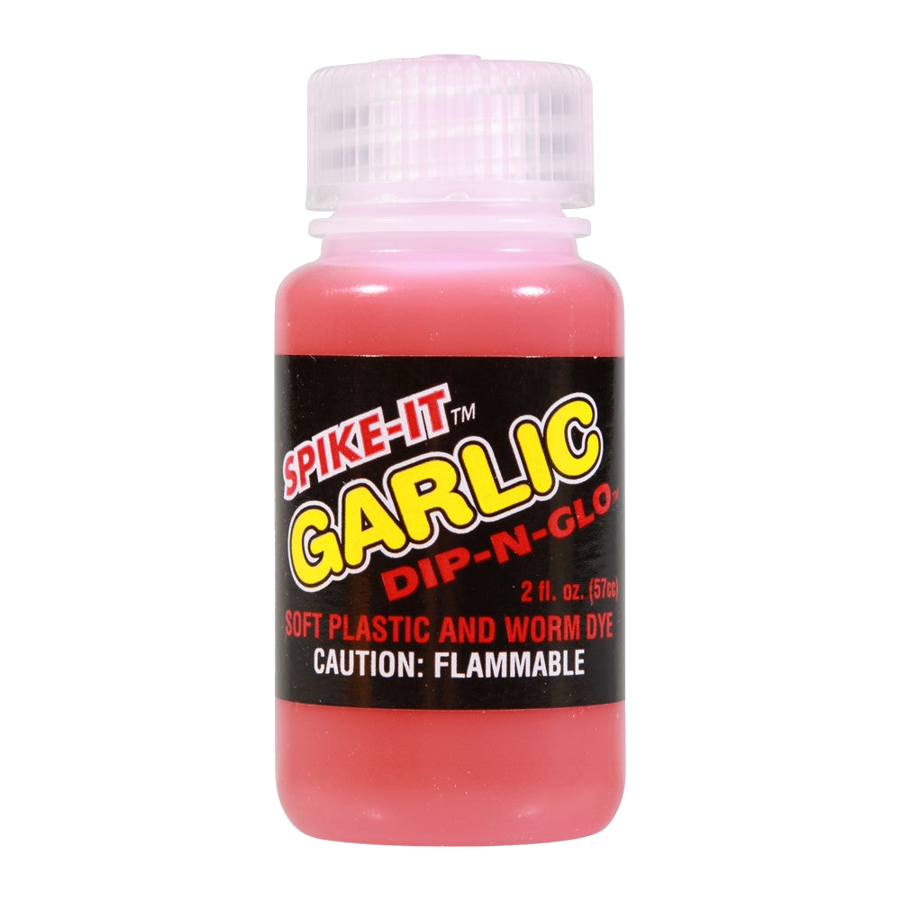 Spike It Dip-N-Glo Soft Plastic Dye Garlic - Hot Pink