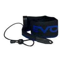 Evolv Tournament Grade Rod Sleeves Spinning - Blue - Blue Thread/Blue Logo