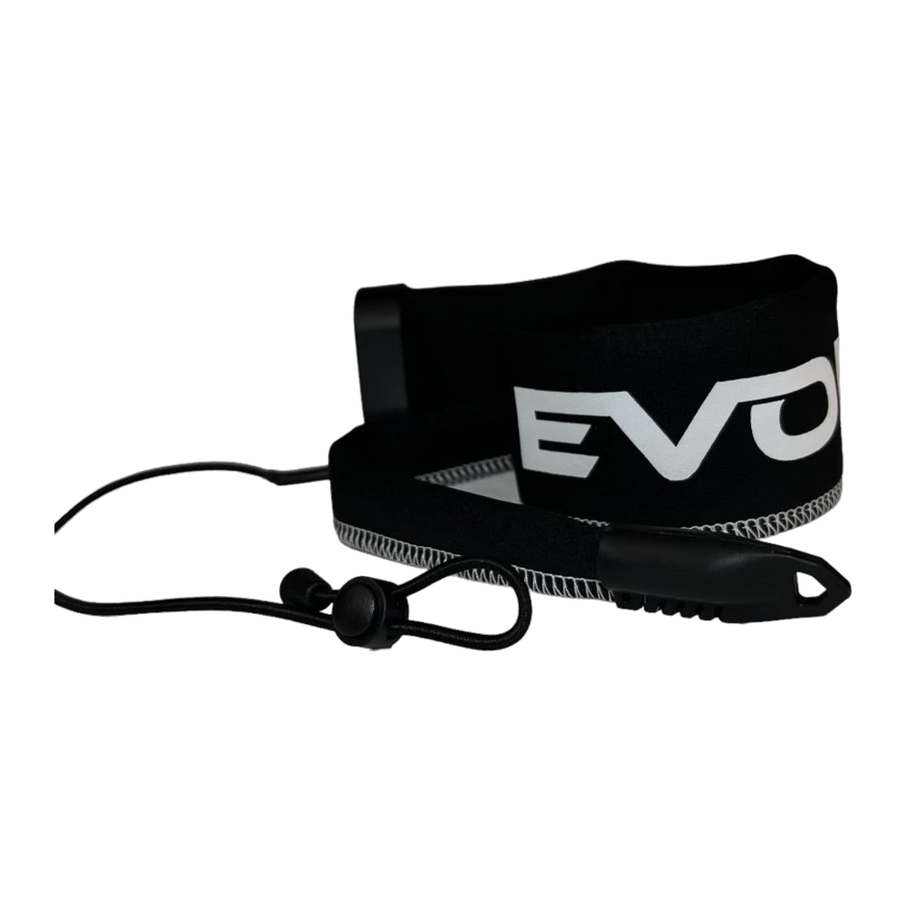 Evolv Tournament Grade Rod Sleeves Spinning - White - White Thread/White Logo
