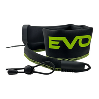 Evolv Tournament Grade Rod Sleeves Spinning - Green - Neon Green Thread/Neon Green Logo