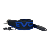 Evolv Tournament Grade Rod Sleeves Baitcasting - Blue - Blue Thread/Blue Logo