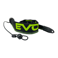 Evolv Tournament Grade Rod Sleeves Baitcasting - Green - Neon Green Thread/Neon Green Logo