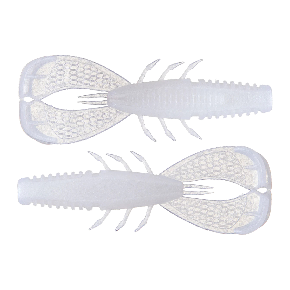 Crush City Clean Up Craw - Pearl White