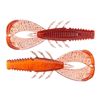 Crush City Clean Up Craw - Red Craw